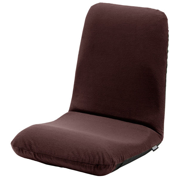 セルタン　座椅子　和楽チェア　Lサイズ　幅430×奥行580～1000×高さ130～570mm　テクノブラウン　（直送品）