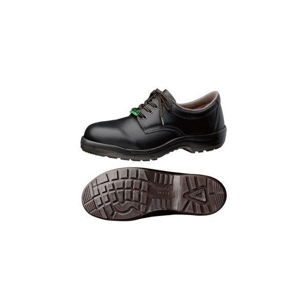 ミドリ安全 JIS規格 小指保護 安全靴 短靴 PCF210 静電 24.5cm ブラック 1302086408 1足（直送品）
