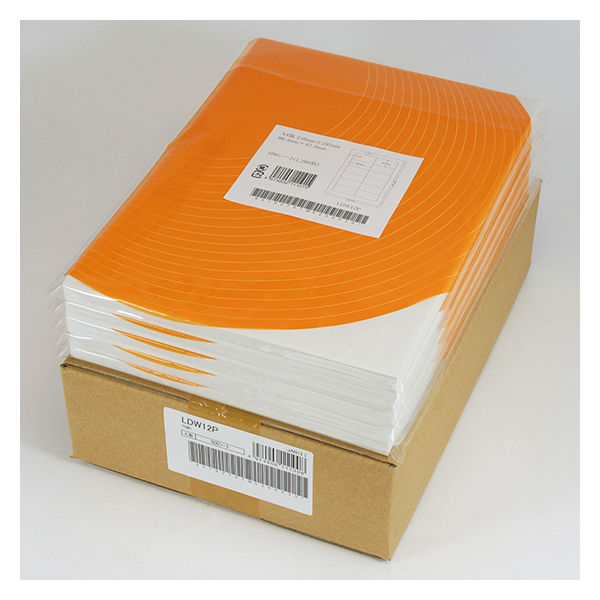 東洋印刷 ナナワード ミシン入りマルチラベル 白 A4 4面 クリックポスト適用サイズ 1箱 CLM1（直送品）
