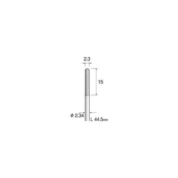 ミニター 超硬カッター スパイラルカット φ2.3 BC1511 1本(1個)（直送品）