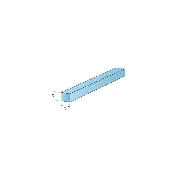 ミニター ソフトタッチストーン WA #1000 6×6mm RD1318 1袋(10個)（直送品）