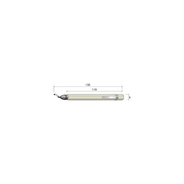 ミニター スクレーパー ランド ハイス RD6101 1セット（2個：1個×2本）（直送品）