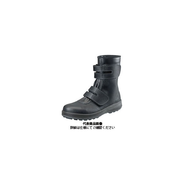 シモン ウォーキングセフティ安全長編上靴 WS38バンド式24.5cm 1700330 1足（直送品）