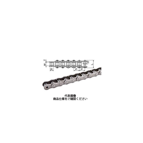 片山チエン KCMローラチェーン 60-T 1セット（5個）（直送品）