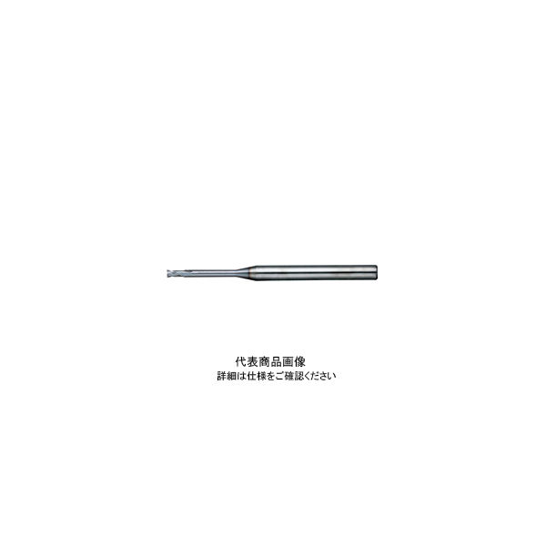 日進工具 Xコーティング 2枚刃 ロングネックエンドミル（深リブ用） NHR-2Xφ1.5X10 01-00413-01510 1本（直送品）