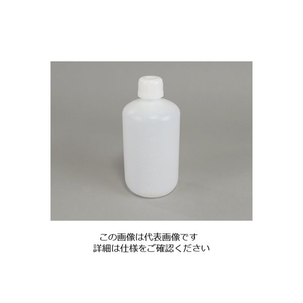 アズワン 細口瓶 中フタ付 1L 1セット（30個：1個×30本） 1-4657-06（直送品）