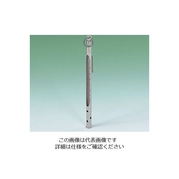 佐藤計量器製作所 金属ケース入り棒状温度計　ー２０～５０℃ 1710-00 1セット（5個：1個×5本） 1-606-01