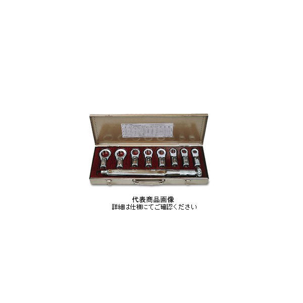 旭金属工業 メガネヘッドトルクレンチセット LCR4000 1セット（直送品）