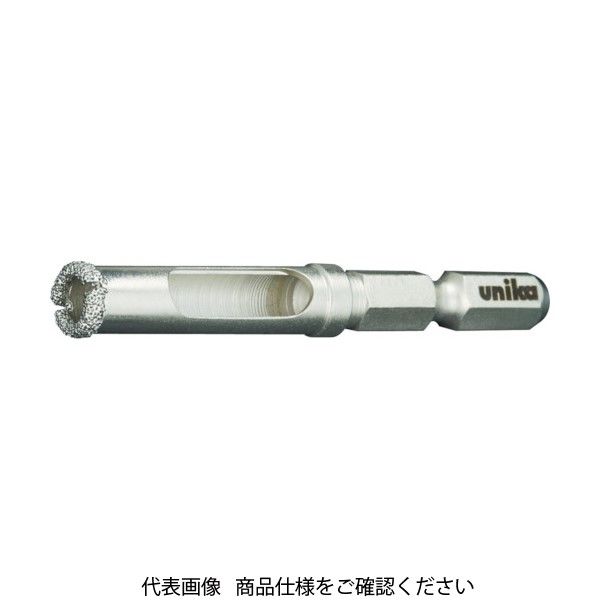 ユニカ 充電ダイヤコアビット セミドライ DJW12.0×60S DJW 12.0X60S 1本 760-3916（直送品）