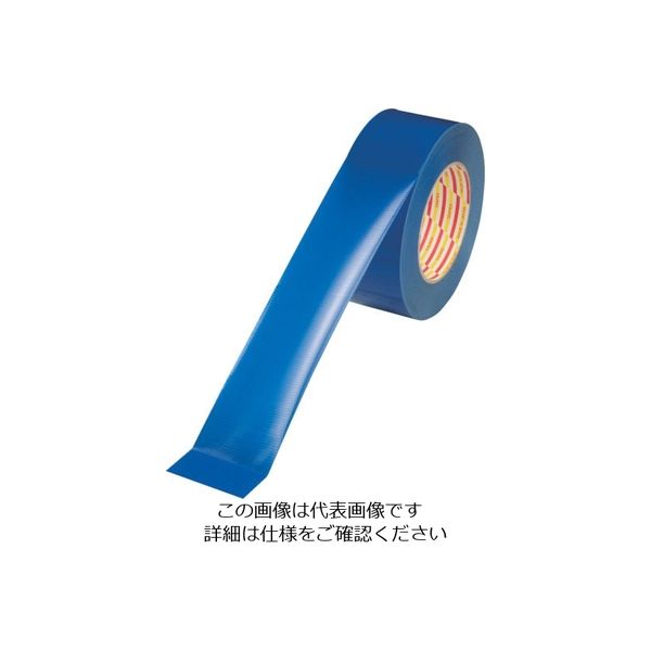 ダイヤテックス パイオラン ラインテープ 50mm×50m 青 L-10-BL-50MM 1巻 753-1231（直送品）