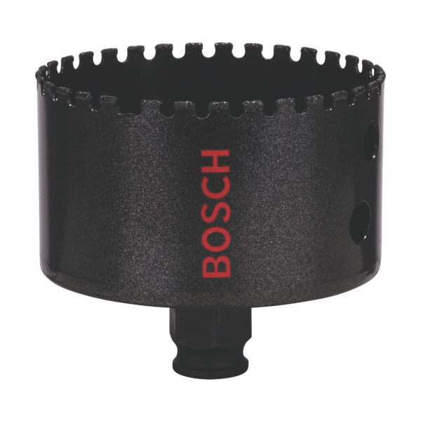 ボッシュ 磁器タイル用ダイヤモンドホールソー DHS-076C 1本 497-5871（直送品）