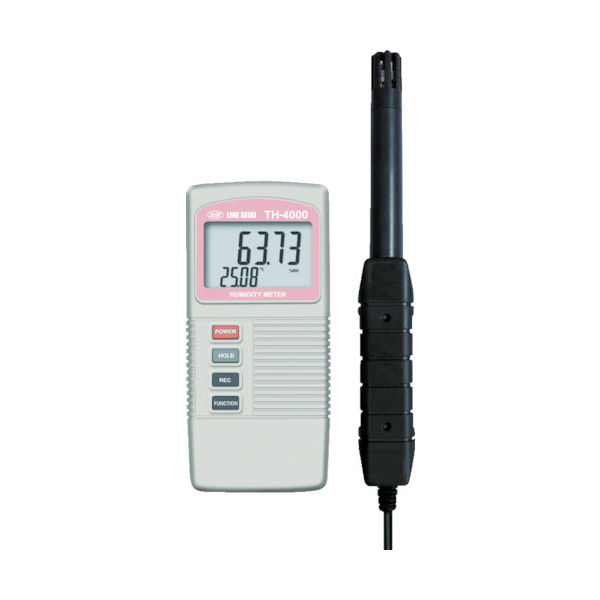 ライン精機 デジタル温湿度計 TH-4000 1個 751-7360（直送品）