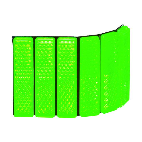 キャットアイ レフテープ 50mm×70mm 緑 (1枚入) RR-1-G6P 1パック(1枚) 752-0280（直送品）