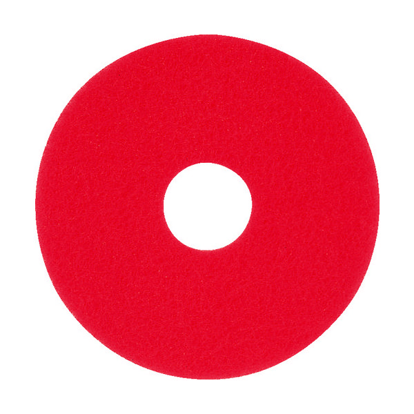 アマノ フロアパッド17 赤 HAL700800 1セット(5個:1個×5枚) 496-1471（直送品）