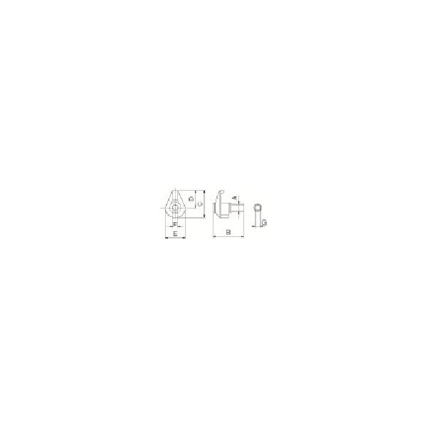 京セラ（KYOCERA） 京セラ 部品 CPS8V 1個 209-0392（直送品）