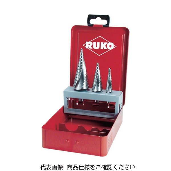 RUKO 2枚刃スパイラルステップドリル 39mm ハイス 101056 1本 765-9792（直送品）