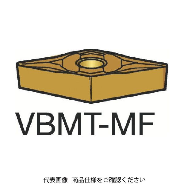 サンドビック コロターン107 旋削用ポジチップ(120) 2015 VBMT 11 03 04-MF 1セット(10個) 607-6718（直送品）