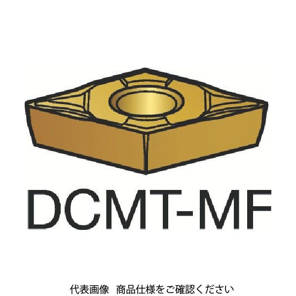 サンドビック コロターン107 旋削用ポジ・チップ DCMT 11 T3 04-MF 2015 172-0503（直送品）