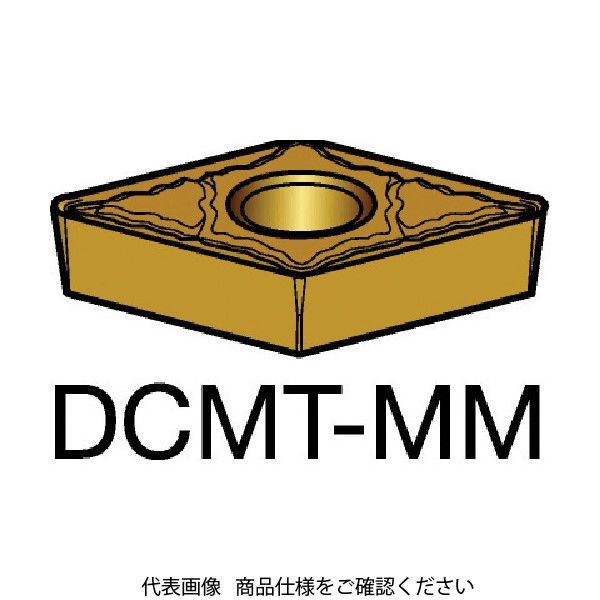 サンドビック コロターン107 旋削用ポジ・チップ DCMT 11 T3 08-MM 2035 609-6565（直送品）