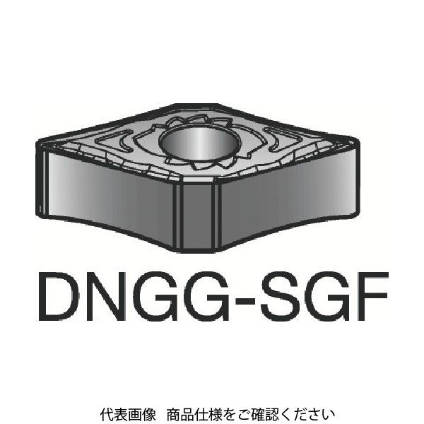 サンドビック T-Max P 旋削用ネガ・チップ DNGG 15 04 04-SGF 1125 604-9591（直送品）