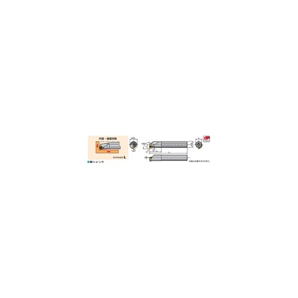 タンガロイ（Tungaloy） TACバイト（JA） A10K-SWLXR04-D120 1個（直送品）