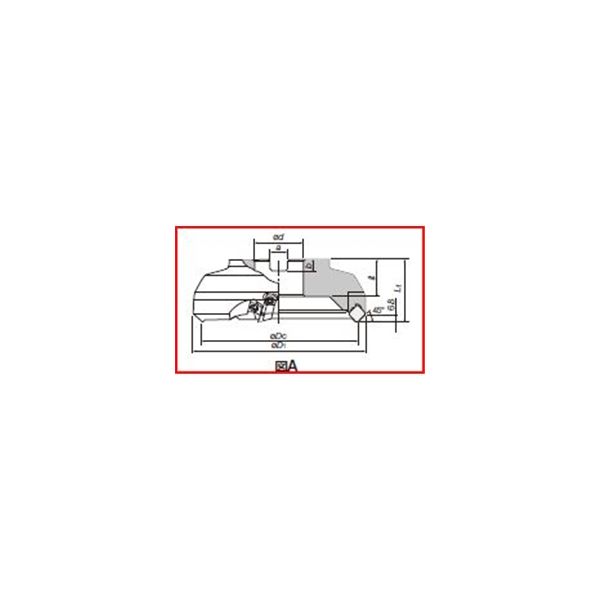 タンガロイ（Tungaloy） TACカッター（KA） TMD4403LI 1個（直送品）