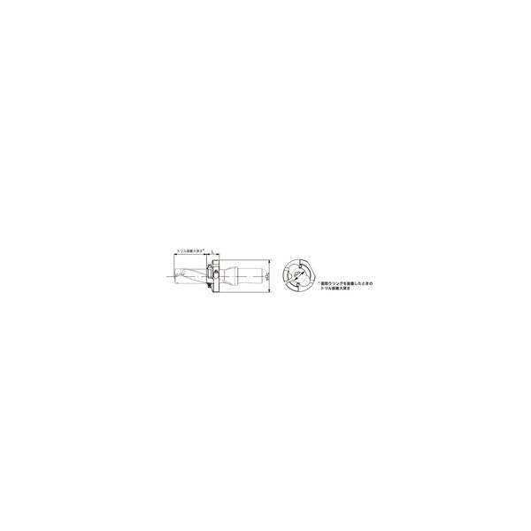 タンガロイ（Tungaloy） 保持具（MB） TDXCF300L30 1個（直送品）