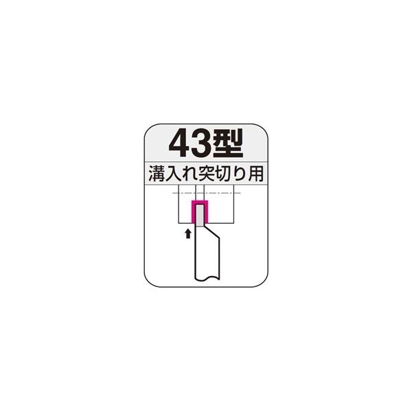 住友電工ハードメタル JIS型超硬バイト 43-4:ST10P 1本（直送品）