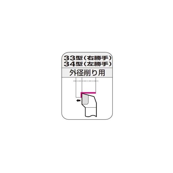 住友電工ハードメタル JIS型超硬バイト 34-2:ST30E 1本（直送品）