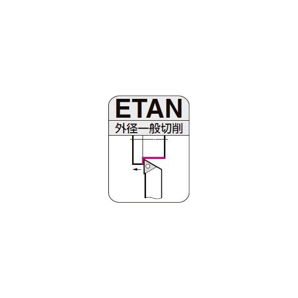 住友電工ハードメタル ホルダー ピンロックタイプ ETANL1616H1604 1本（直送品）