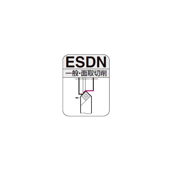 住友電工ハードメタル ホルダー ピンロックタイプ ESDNL1212F09 1本（直送品）