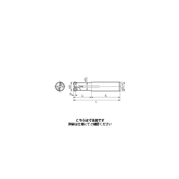 住友電工ハードメタル SEC- ウェーブラジアスミル WRCX08025EM 1台（直送品）