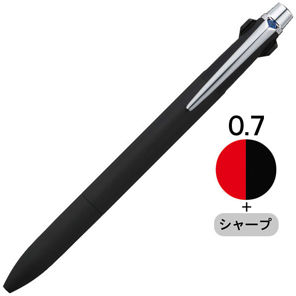 ジェットストリームプライム 多機能ボールペン 2色（0.7mm）+シャープ（0.5mm） MSXE3-3000-07 ブラック 三菱鉛筆uni（直送品）