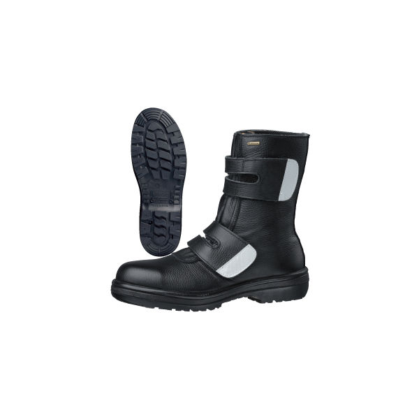 ミドリ安全 JIS規格 防水反射 安全靴 長編上 ブーツ RT935 27.0cm ブラック 1630012713 1足（直送品）