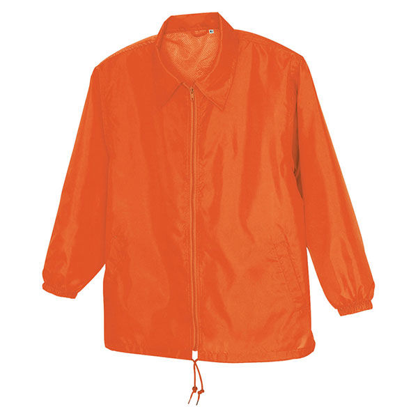 アイトス 裏メッシュジャケット（男女兼用） オレンジ 4L AZ50101-063 1着（直送品）