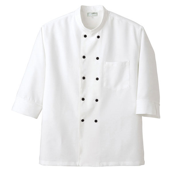 アイトス コックシャツ（男女兼用） ホワイト 3L HS2953-001 1着（直送品）