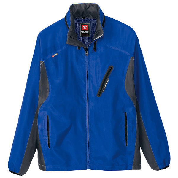 アイトス フードインジャケット（男女兼用） ロイヤルブルー×ブラック M AZ10301-106 1着（直送品）