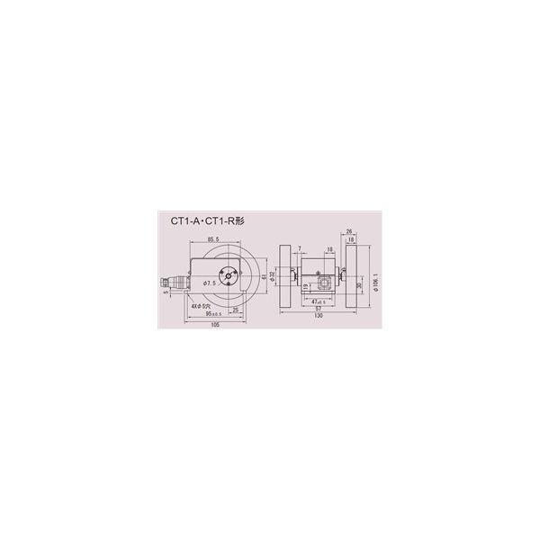 ライン精機 長さ計測用発信器 CT1-3:1000A 1個（直送品）