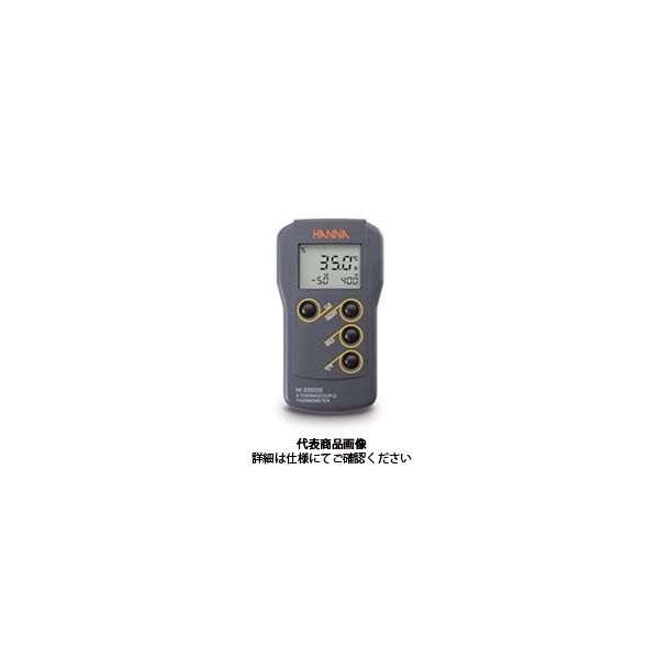 ハンナ インスツルメンツ・ジャパン ポータブル温度計 HI 935005 1個（直送品）