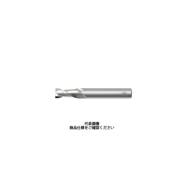 三興製作所(S&K) ハイススクエアエンドミル 2枚刃ショート刃 VS2T1.4 1本（直送品）