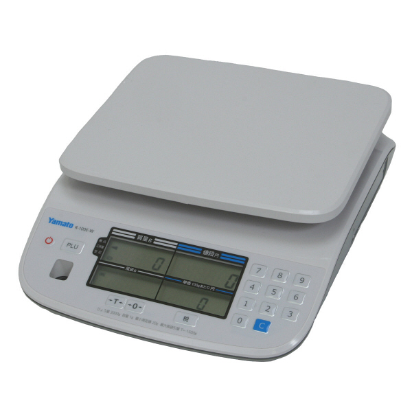 料金はかり　PriceNAVI　3kg　検定品　R-100E-W-3-1　大和製衡　（直送品）