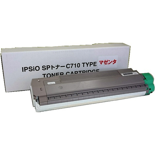 レーザートナーカートリッジ IPSiO SP トナーマゼンタ C710タイプ 汎用品（直送品）