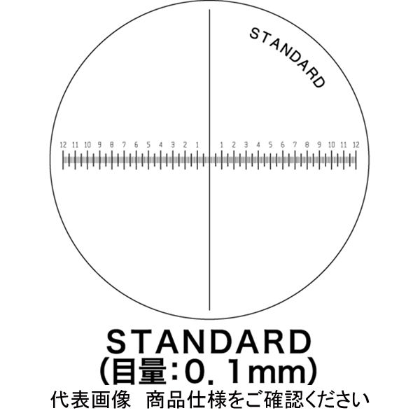 新潟精機 スケールルーペ用スケール板 Sー26ーS S-26-S 1台(1個)（直送品）