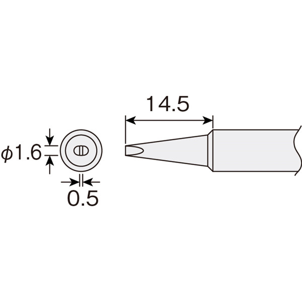 ホーザン ビット HSー143 HS-143 1個（直送品）