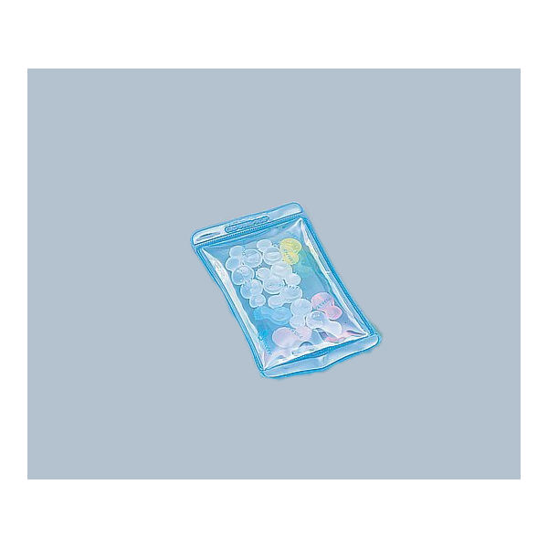 アズワン クリスタルカラーピロー （雪だるまM/ブルー） 1セット（2個） 8-8621-02（直送品）