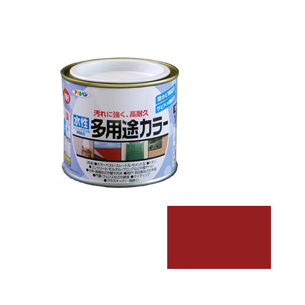 アサヒペン　AP　水性多用途カラー　1/5L　カーマイン　as32　（直送品）