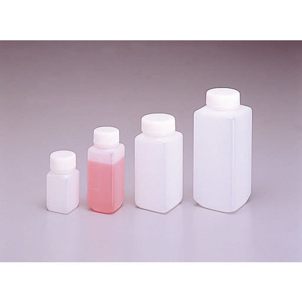 コクゴ Jボトル白色 角広口瓶 1L (50本入) 101-81714 1箱(50個)（直送品）
