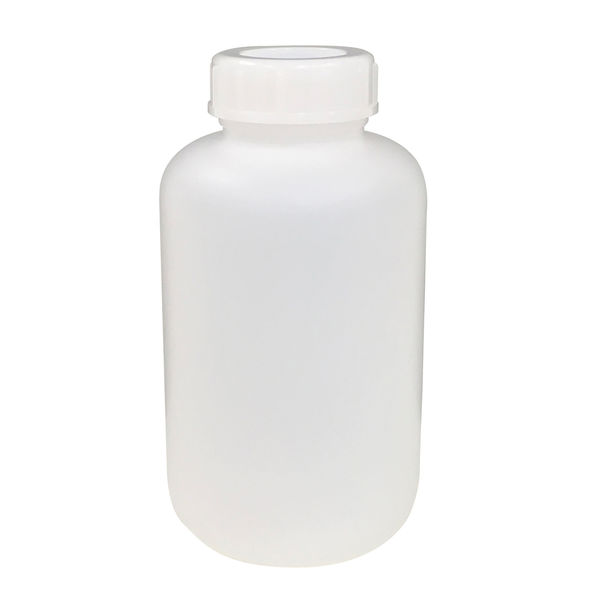 コクゴ PE広口瓶 白 1L 101-5840602 1セット(20個:1個×20本)（直送品）