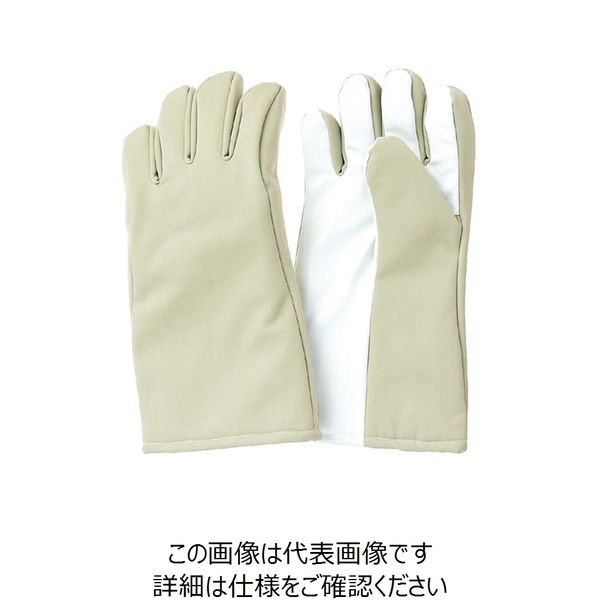 コクゴ 耐冷手袋 CGF17 L 部分シリコーンコーティング 104-79103 1双（直送品）