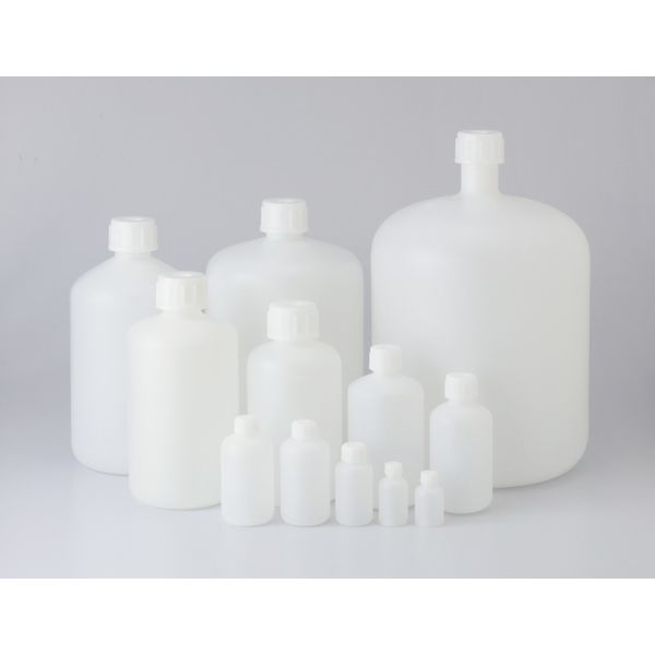 コクゴ PE細口瓶 白 3L (10本入) 101-5820901 1箱(10個)（直送品）